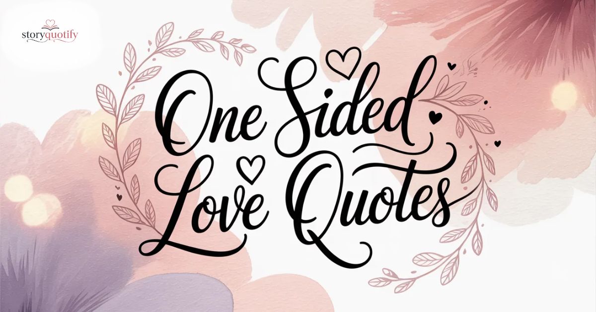 deep one sided love quotes 
