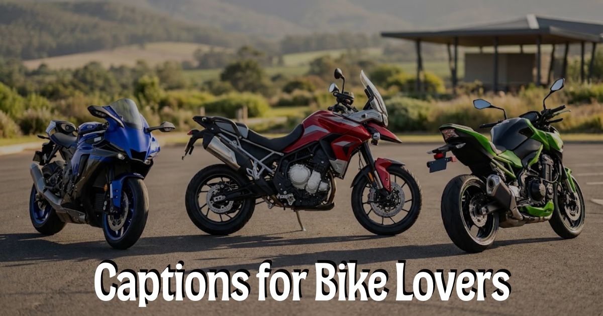Bike Captions for Instagram