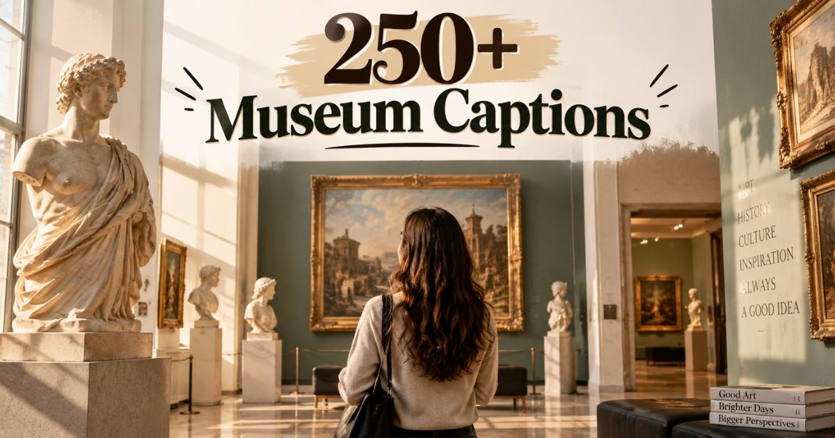 Museum Captions for Instagram