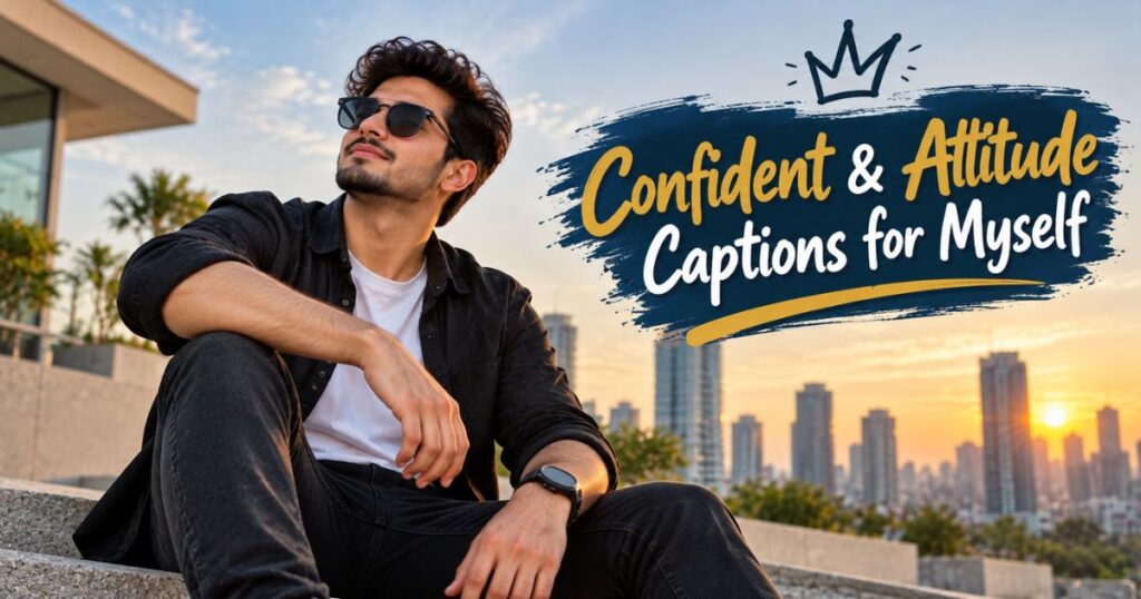 Confident & Attitude Captions for Myself