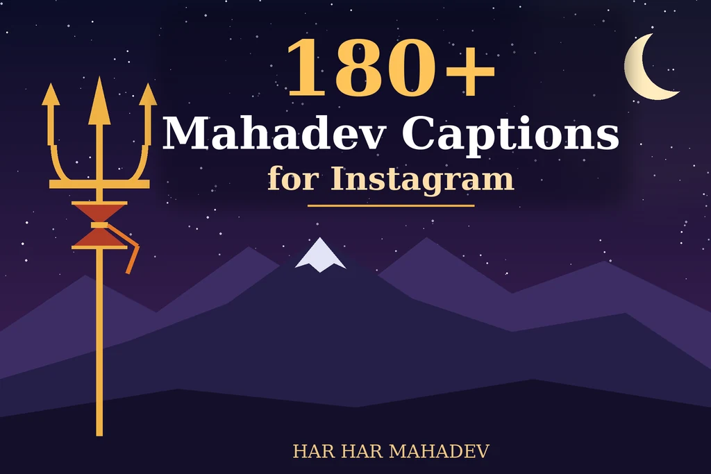 Mahadev Captions for Instagram