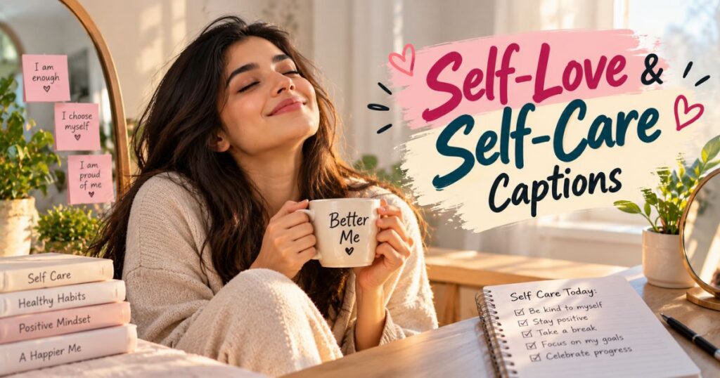 Self-Love & Self-Care Captions
